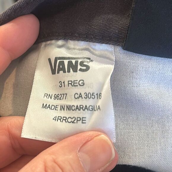 Vans Off the Wall Gray Chino Pants size 31 4RRC2PE - Picture 10 of 11